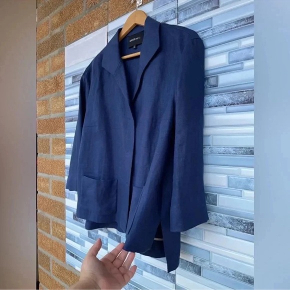 Lafayette 148 linen jacket size medium - Picture 3 of 13